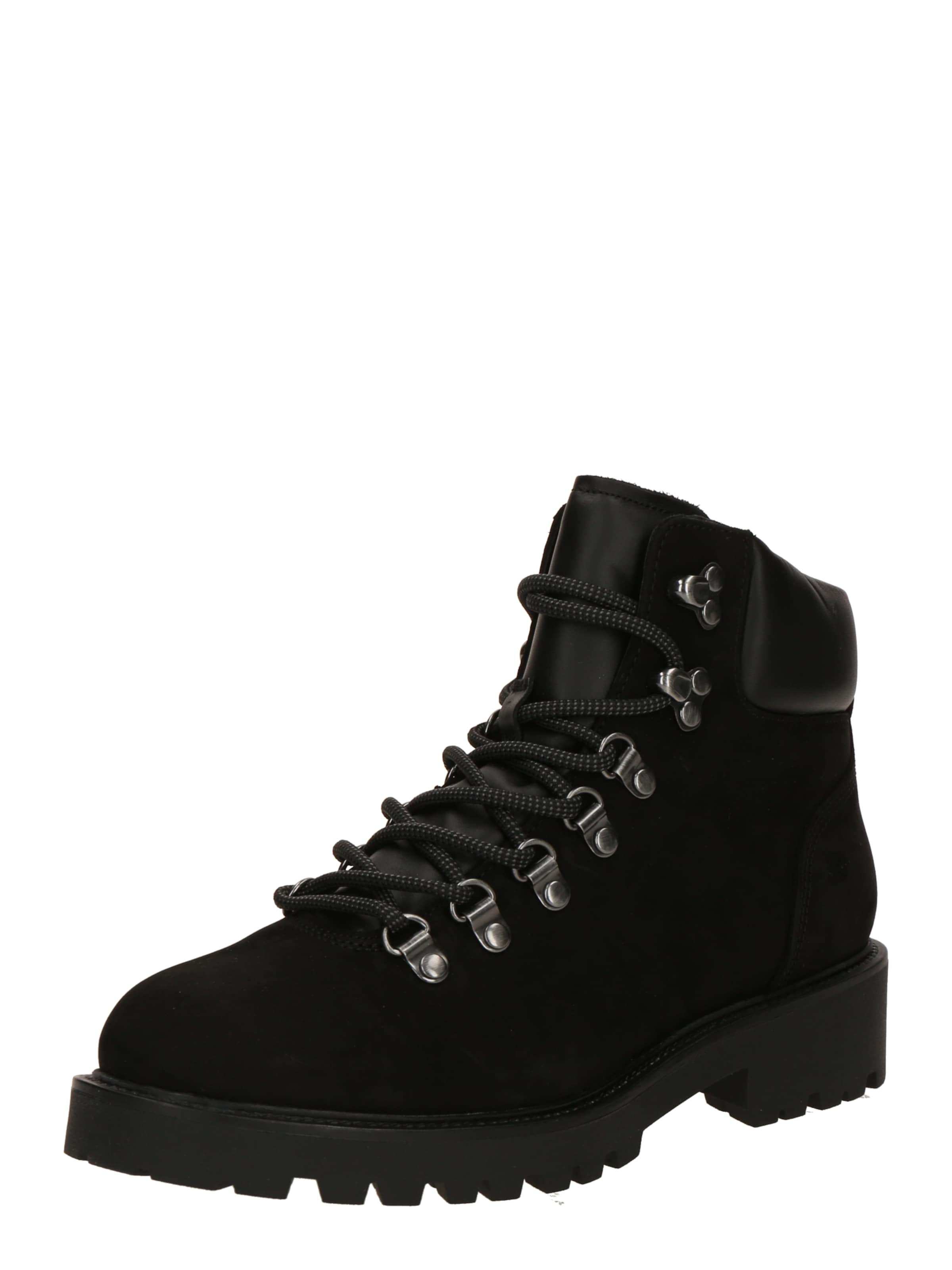VAGABOND SHOEMAKERS Lace-Up Ankle Boots 'KENOVA' in Black: front