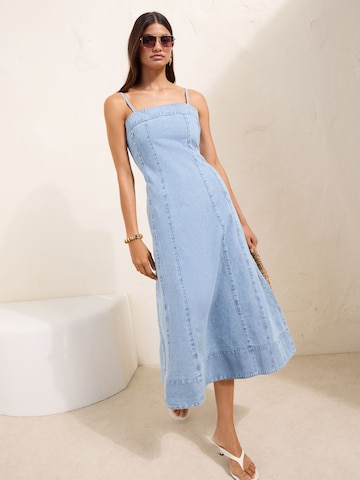 Robe Friends Like These en bleu : devant