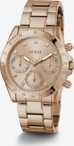 GUESS Analoog horloge 'ECLIPSE' in Goud