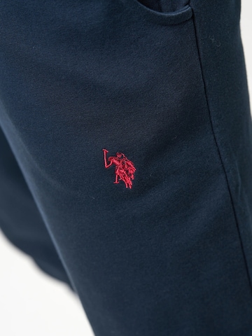 Effilé Pantalon 'Ashlar' U.S. POLO ASSN. en bleu