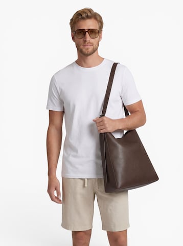 JACK & JONES Shirt in Beige: front