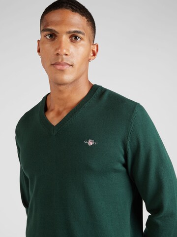 GANT Pullover 'CLASSIC' in Grün