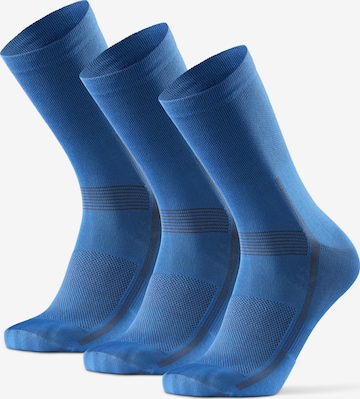 Chaussettes de sport 'Cycling Regular' DANISH ENDURANCE en bleu : devant