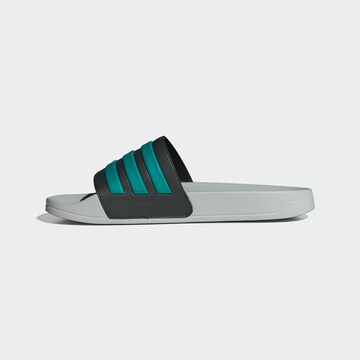 ADIDAS PERFORMANCE Badeschuh 'Adilette' in Grau: Vorderseite