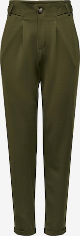 Pantalon à pince 'GIA' ONLY en vert : devant