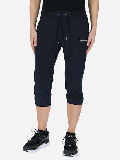 SWEDEMOUNT Pantalon de sport en S en bleu marine, Vue avec produit