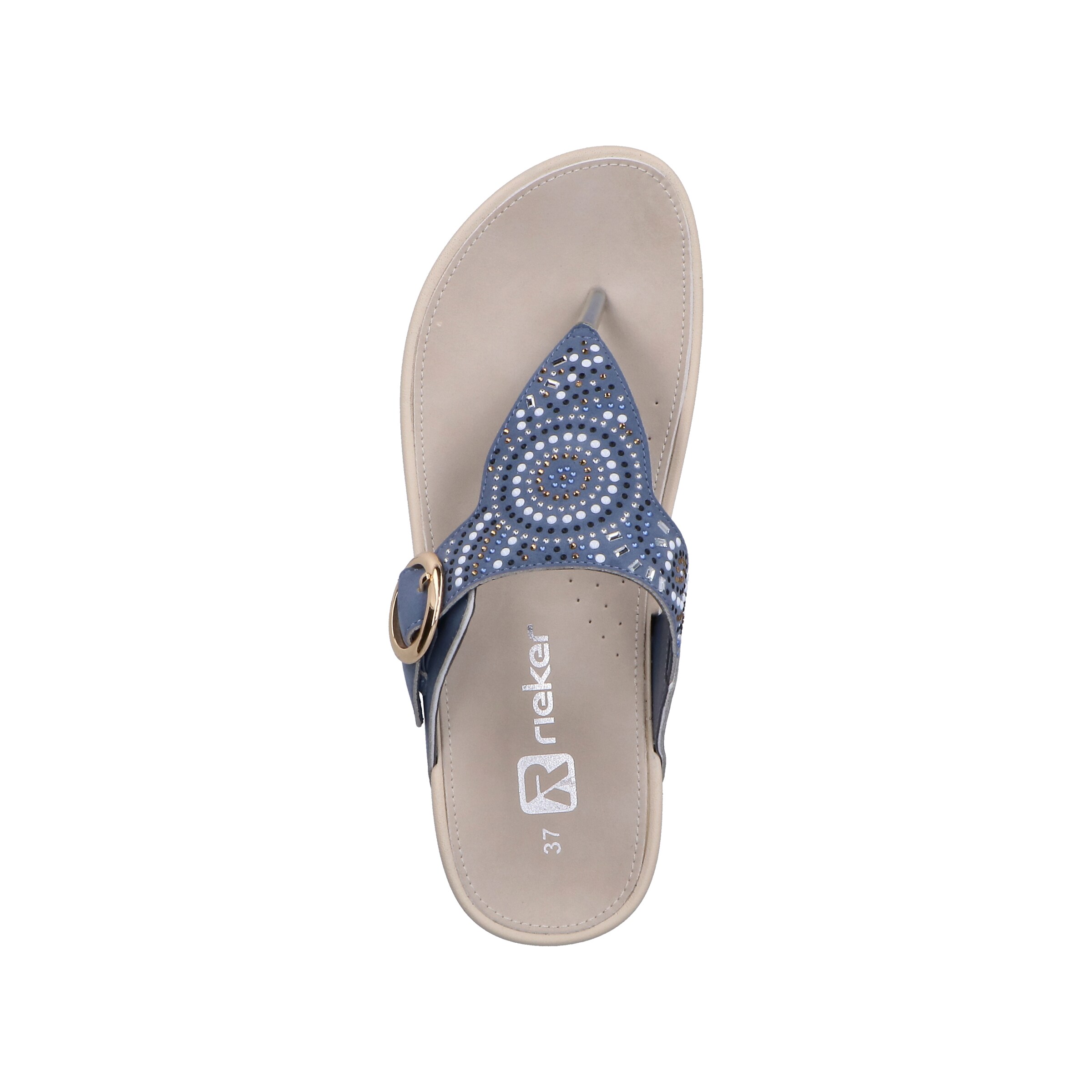 Tongs 'V1465' Rieker en bleu