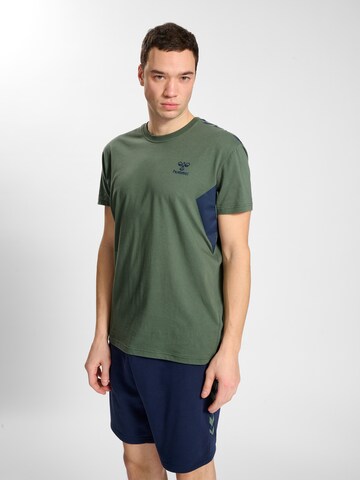 Hummel Functioneel shirt 'Staltic' in Groen: voorkant