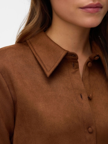 Chemisier 'VMKreta' VERO MODA en marron