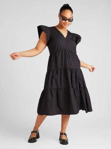 Vero Moda Curve - Vestido 'JARLOTTE' em preto