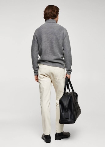 MANGO MAN Sweater 'Lotot' in Grey