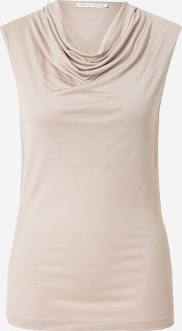 Tiger of Sweden Top 'JELA' in Beige: voorkant