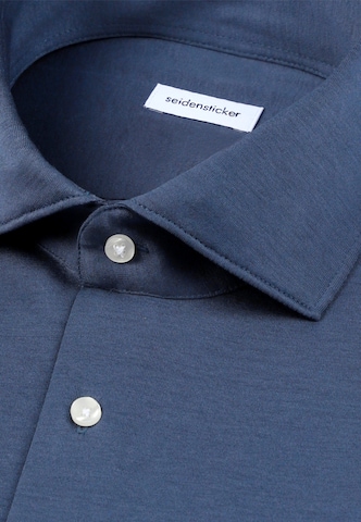 SEIDENSTICKER Regular fit Business shirt in Blue