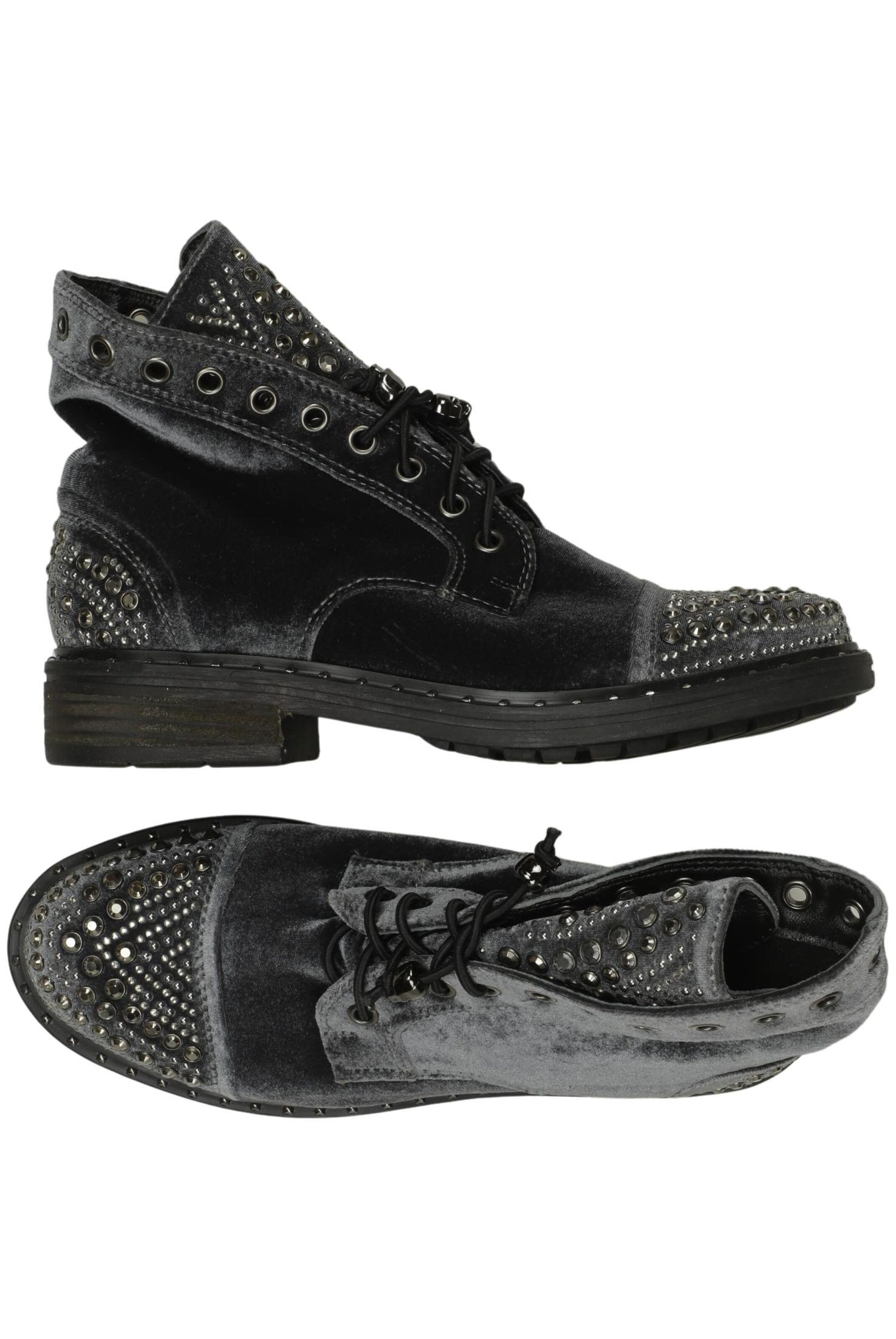 Alma En Pena Dress Boots in 37 in Grey: front