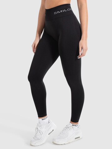 Smilodox Skinny Workout Pants 'Azura' in Black