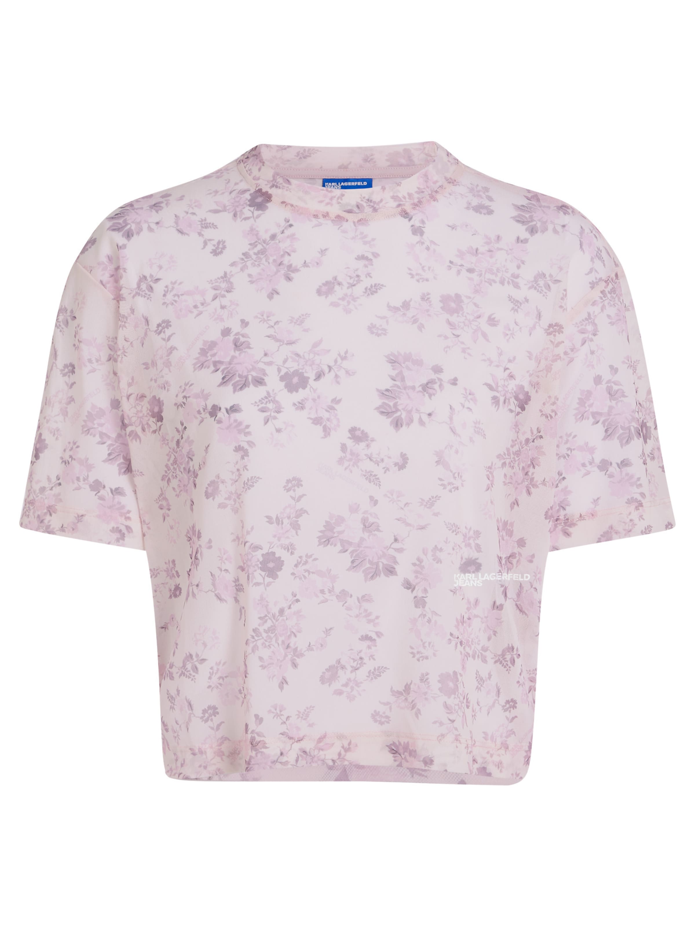 Maglietta di KARL LAGERFELD JEANS in rosa: frontale