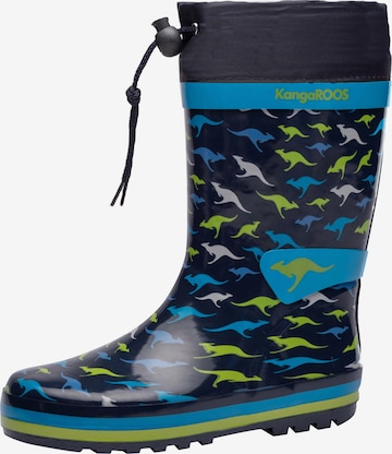 KangaROOS Rubber boot in Blue: front