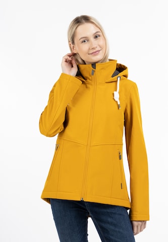 Veste fonctionnelle ICEBOUND en jaune : devant