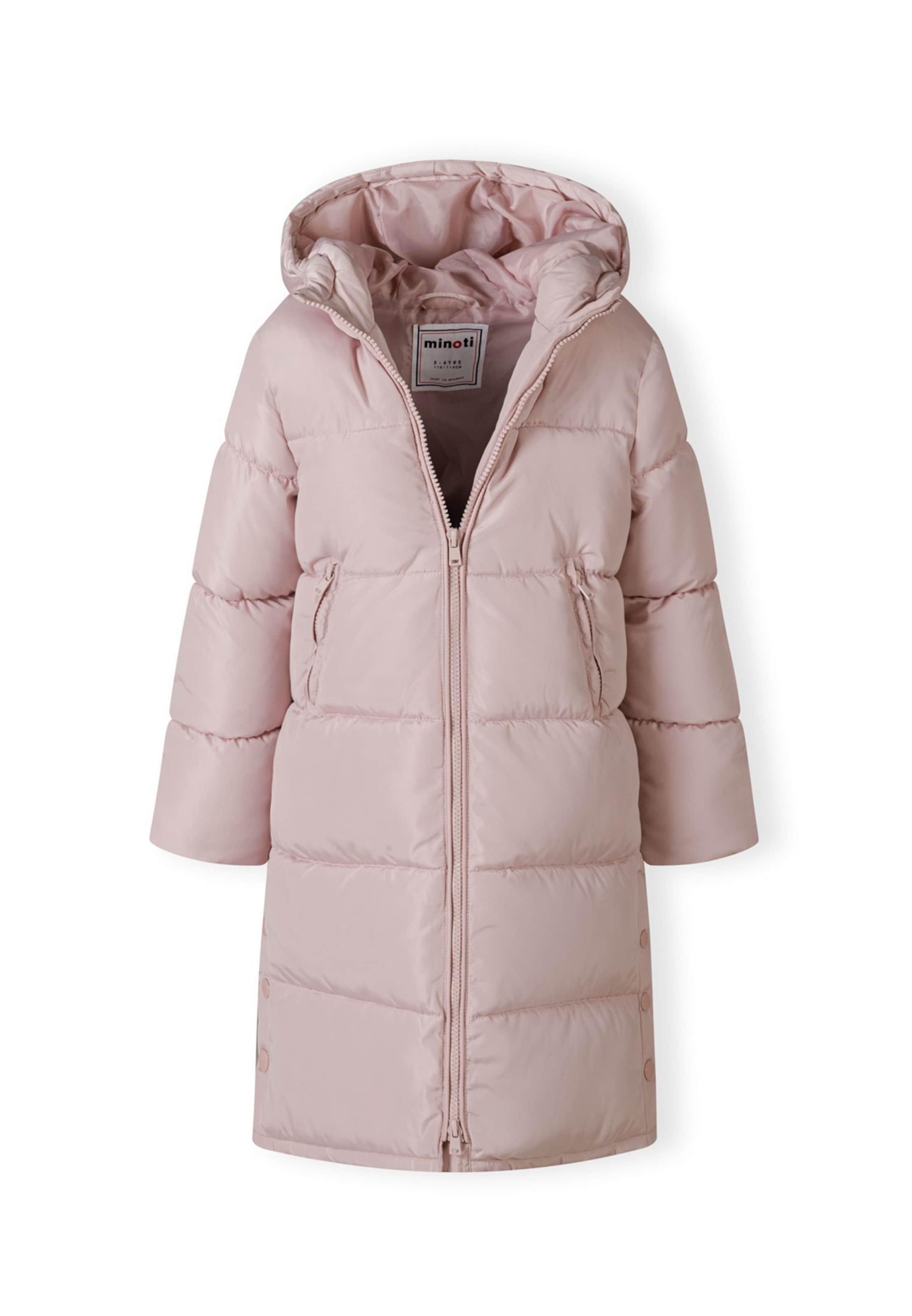 MINOTI Pitkä takki värissä vaaleanpunainen