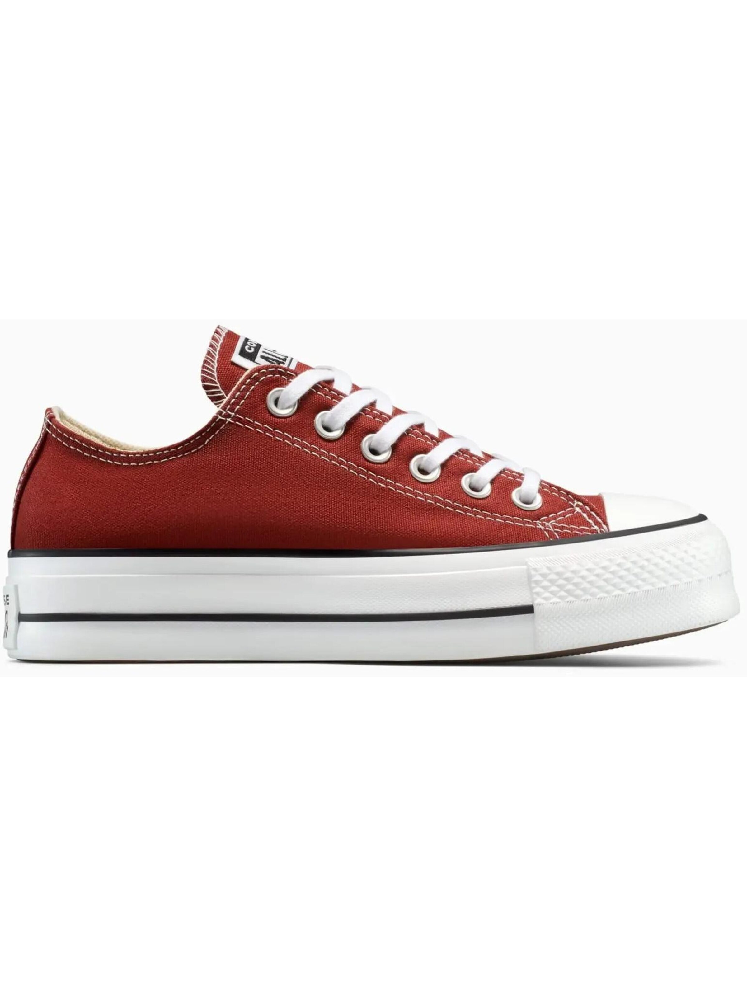 CONVERSE Sneaker low 'Converse Chuck Taylor As Lift' in Rot