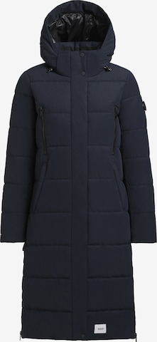 Manteau d’hiver 'DANI2' khujo en bleu : devant