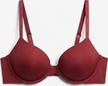 Invisible Soutien-gorge Calvin Klein en rouge : devant