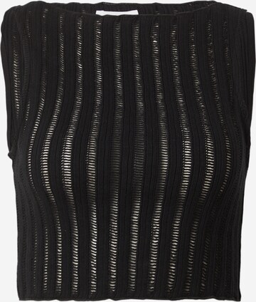 millane Knitted top 'Nina' in Black: front