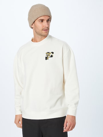 FILA Sweatshirt 'COSENZA' in Beige: predná strana