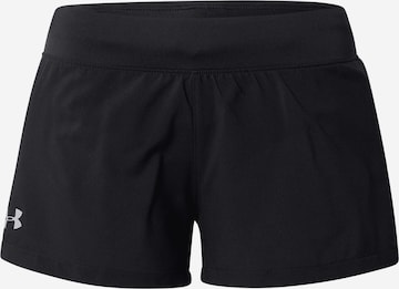 Regular Pantalon de sport 'Go All Day' UNDER ARMOUR en noir : devant