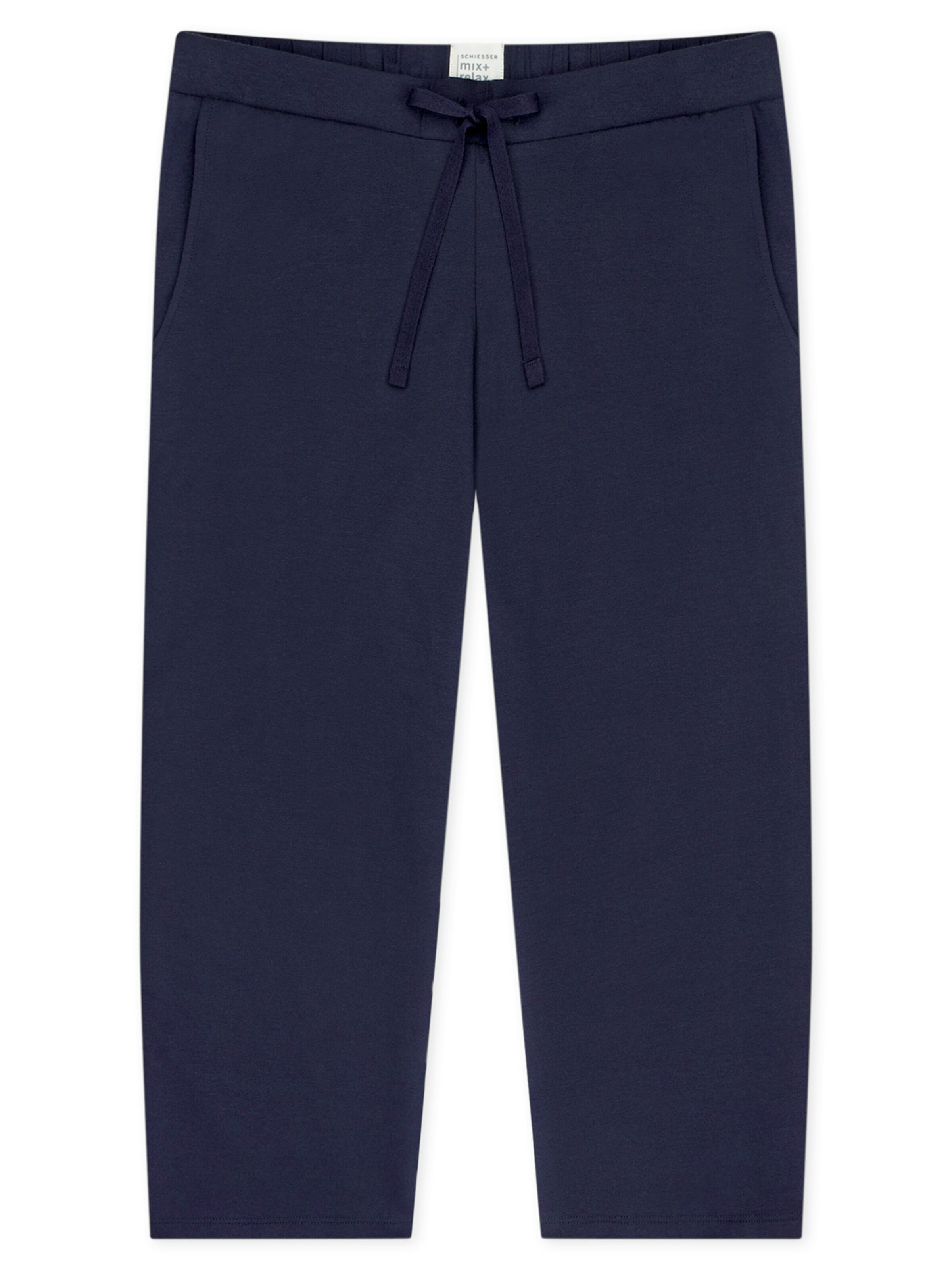 SCHIESSER Pyjamahose 'Mix & Relax'‌‌‌‌‌‌‌‌ in S in dunkelblau, Produktansicht