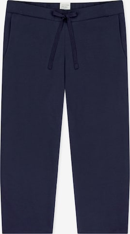SCHIESSER Pyjamahose 'Mix & Relax' in Blau: Vorderseite