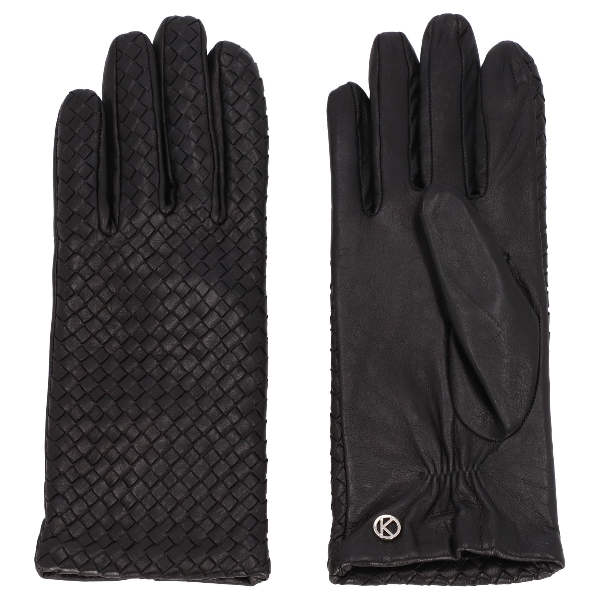KESSLER Full Finger Gloves 'Mila' in Black