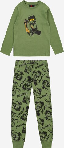 LEGO® kidswear Комплект пижама 'Walex' в зелено: отпред