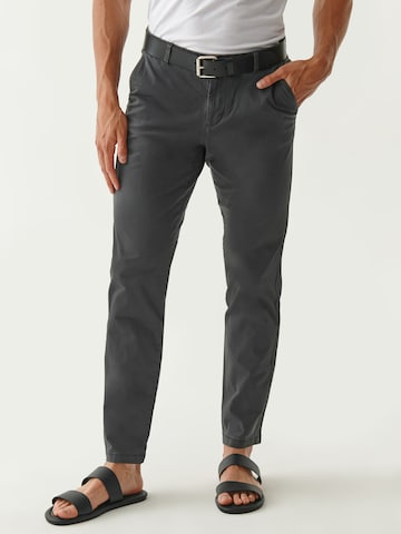 Regular Pantalon 'JOSEPH 2' TATUUM en noir : devant