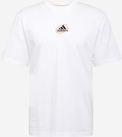 ADIDAS PERFORMANCE Sportshirt 'Scribble' in orange / schwarz / offwhite, Produktansicht