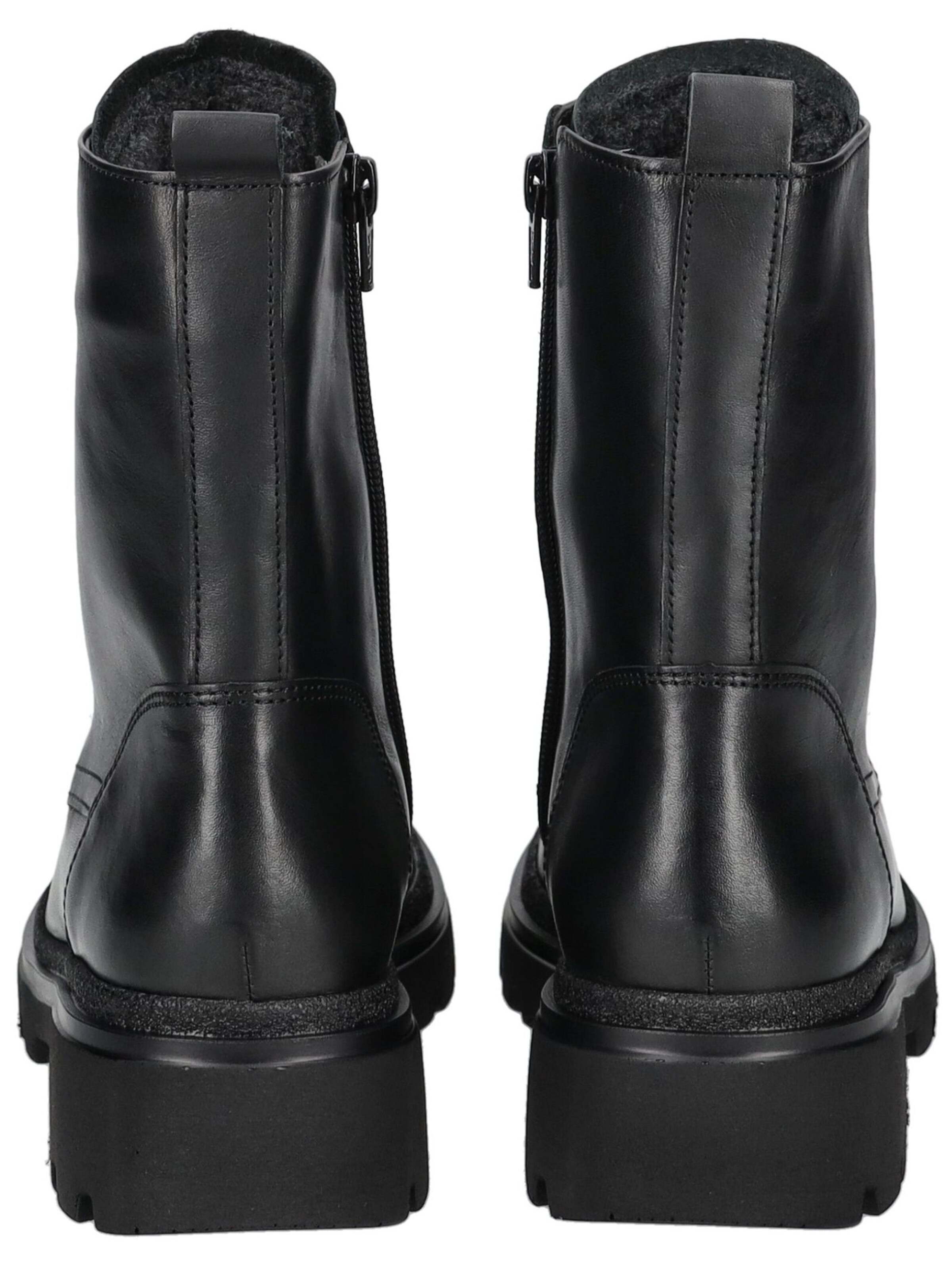 GABOR Schnürstiefelette in Schwarz