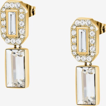 Karl Lagerfeld Ohrringe in Gelb: Vorderseite