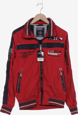 CAMP DAVID Jacke S in Rot: predná strana