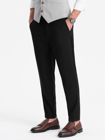 Ombre Regular Trousers in Black