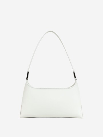 LANCASTER Paris Håndtaske 'Lancaster Sac à main Zippé M Suave Ace Blanc Cassé' i hvid