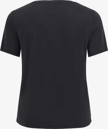 VILA T-Shirt in Schwarz