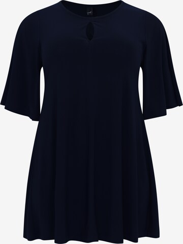 Yoek Tunic in Blue: front