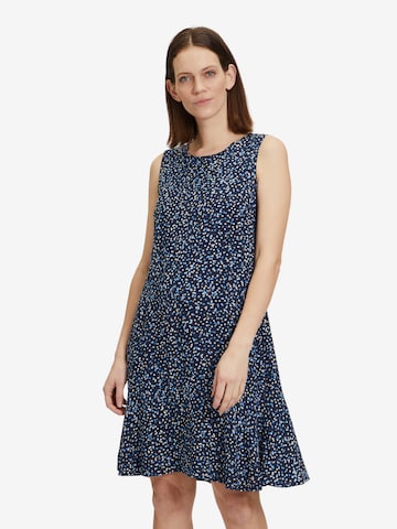 Betty & Co Summer Dress in Blue: front