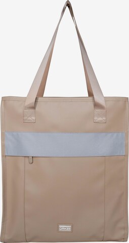 OAK25 Shoppingväska i beige: framsida