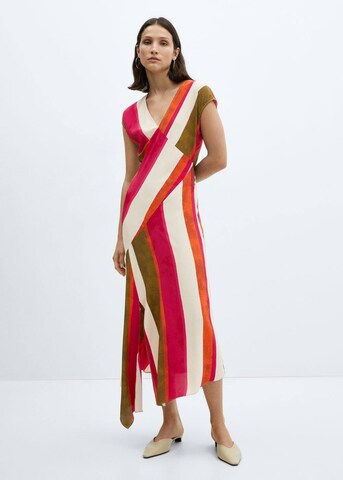 MANGO Dress 'cherry' in Mixed colors
