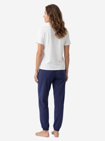 Mey Pyjama 'Solid Love' in Blauw