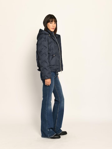 White Label by RoFa Winter Jacket in Blue