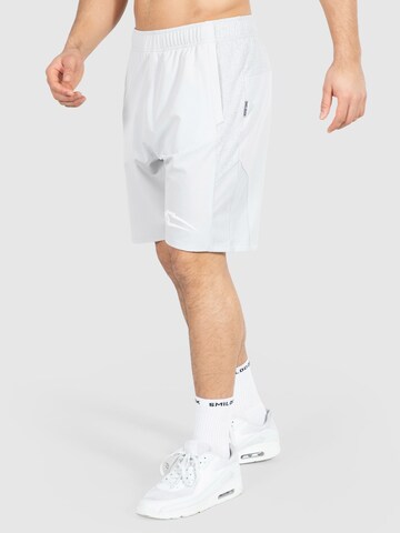 Regular Pantalon de sport Smilodox en gris