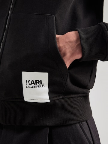 Giacca di felpa di Karl Lagerfeld in nero