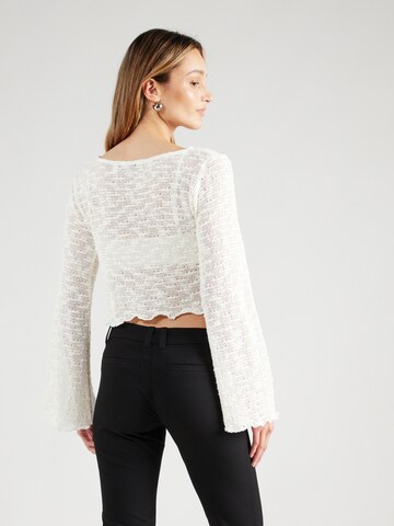 Pull-over 'ROMEO' b.young en blanc
